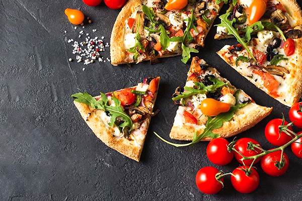 Pizza restoranı için endüstriyel fırın ve ocak sistemi
